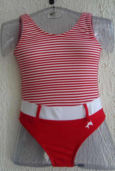 Maiô Linha Navy II Vermelho