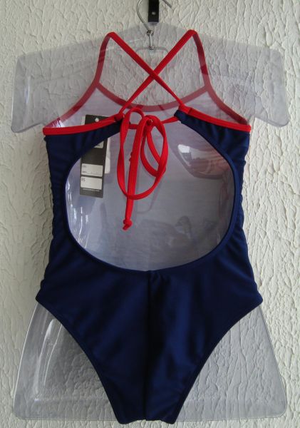 Maiô Linha Navy Azul - Costas